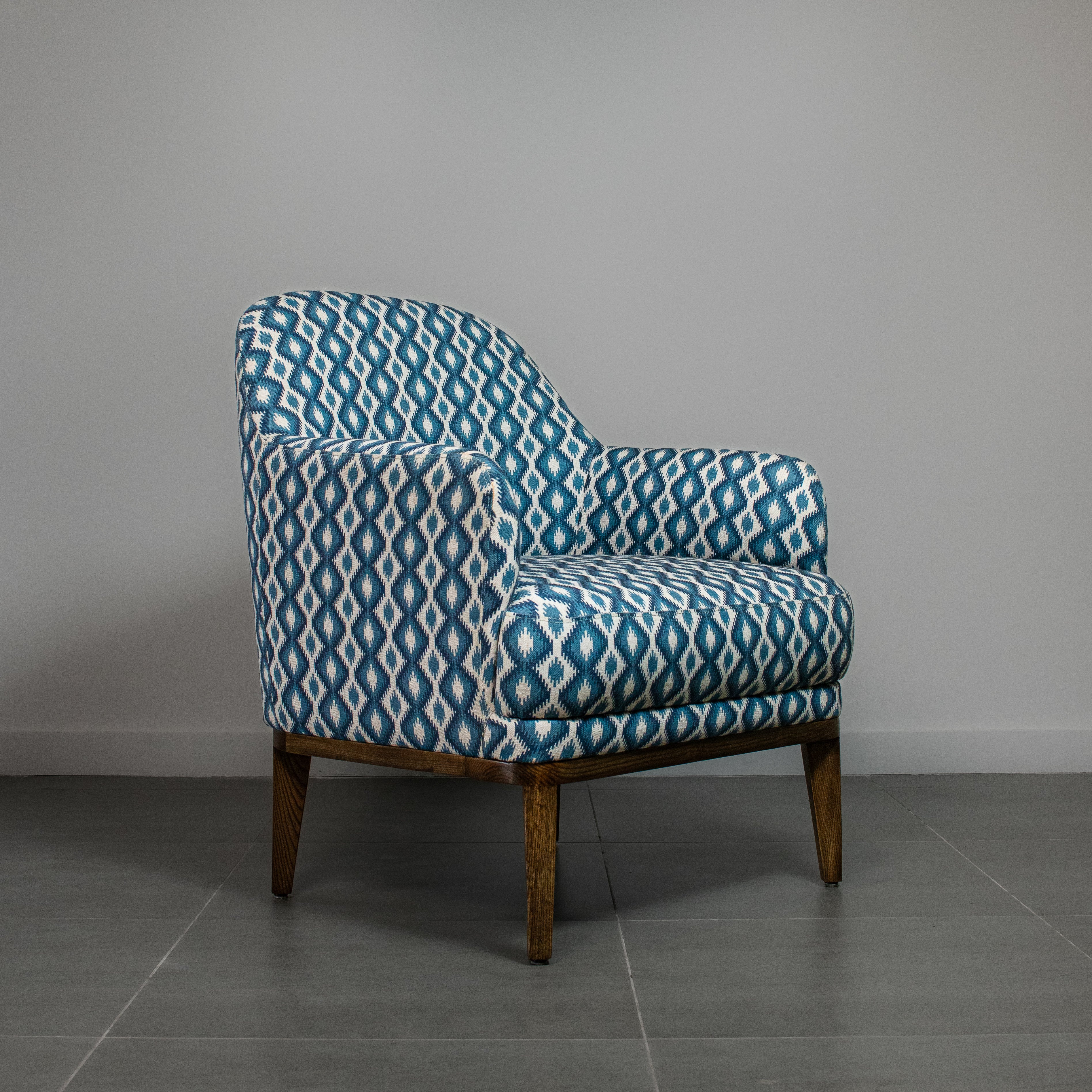 Cobalt Arm Chair